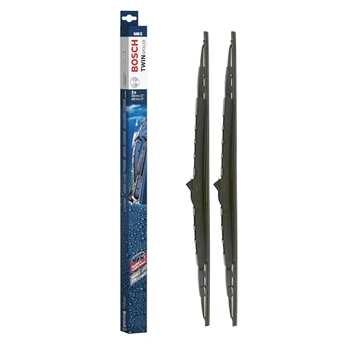Offerta a tempo: Tergicristalli Bosch Twin Spoiler 046S, Lunghezza 680mm/680mm, 1 set per parabrezza anteriore - 28% da 31.21 € a 22.60 €