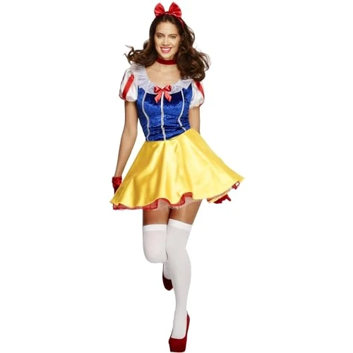 Offerta a tempo: Smiffys Costume Fever da fata delle favole, con abito, cerchietto, giarrettiera e girocollo Halloween, Carnevale - 15% da 25.33 € a 21.61 €