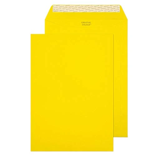 Blake Colour 324 X 229 Mm 120 gsm Kieszeń Odrywane I Zamykane 403P Żółty Bananowy Pakiet 500