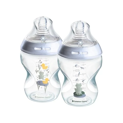 Tommee Tippee 260 ml, 2 sztuki, Ollie i Pip (kolor i wzór różnią się)