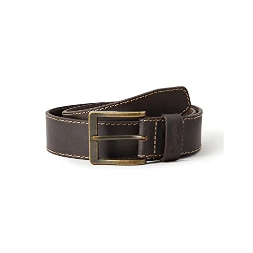 Oferta limitada: Wrangler Stitched Belt Cinturón, Mid Brown, 95 para Hombre de 34.95 € a 17.48 € (ahorro 50%)