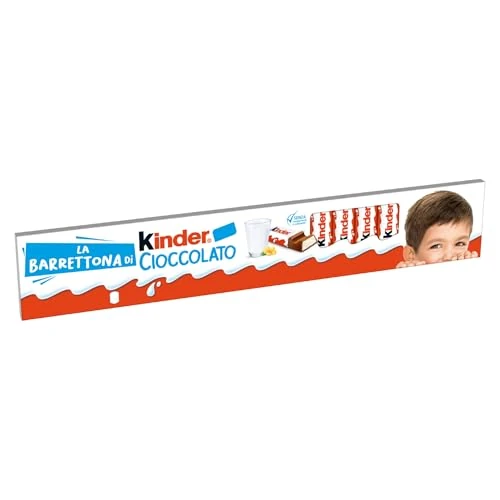 Offerta a tempo: Kinder Cioccolato - La Barrettona - 24 Barrette — 27% da 5,49 € a 3,99 €
