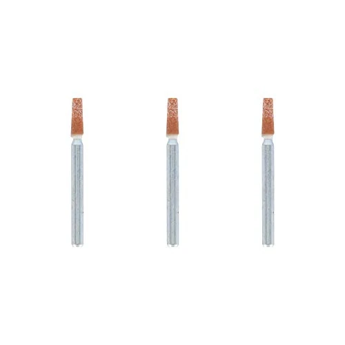 Offerta a tempo: Dremel 997 Set di accessori per mole in ossido di alluminio, 3 mole a forma di cono per smerigliare e affilare i metalli (3,4 mm) - 0.00% da 16.32 € a 16.32 €