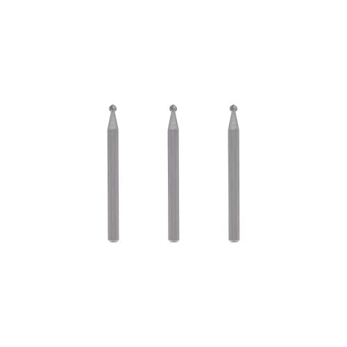 Oferta limitada: Dremel 107 Paquete múltiple de brocas de grabado - 3 brocas de grabado en forma de bola con un diámetro de trabajo de 2,4 mm de 8.34 € a 8.34 € (ahorro 0.00%)
