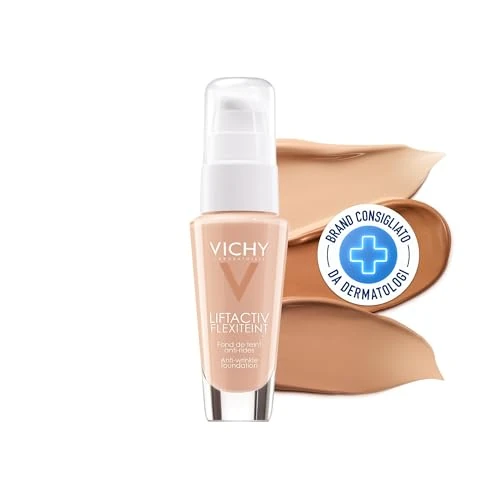 Begrenztes Angebot: Vichy Liftactiv Flexiteint, Make-up, Textur mit Lifting-Effekt, Lichtschutzfaktor 20, Farbton Bronze 55, 30 ml von 28.99 EUR auf 26.96 EUR (Rabatt 7%)