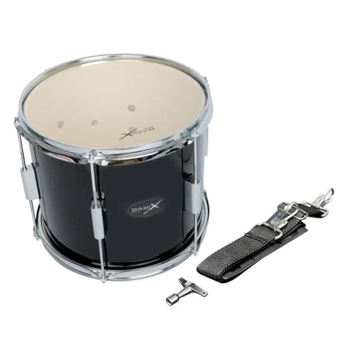 Limited offer: GEWA Marching Drum 12 x 10", wooden shell black, incl. carrying strap from 64.26 EUR to 39.63 EUR (save 38%)