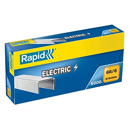 Offre limitée : Rapid Strong Agrafes 66 / 5 x5000 de 10.44 € à 10.44 € (0.00% de remise)