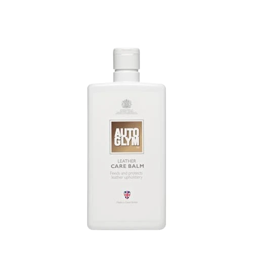 Offre limitée : Autoglym Leather Care Balm, Baume Cuir Auto, 500 ml | Baume pour cuir auto, nourrit, hydrate et protège sellerie, sièges et garnitures en cuir de 18.99 € à 18.14 € (4% de remise)