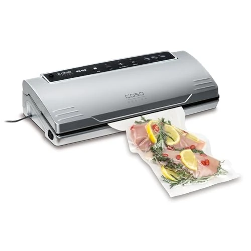 Offre limitée : CASO VC100 Machine à emballer sous vide - Appareil de mise sous vide, les aliments restent frais jusqu'à 8 fois plus longtemps, soudure solide de 30cm de long, inclut 10 sacs sous vide professionnels de 114.84 EUR à 114.84 EUR (remise 0%)