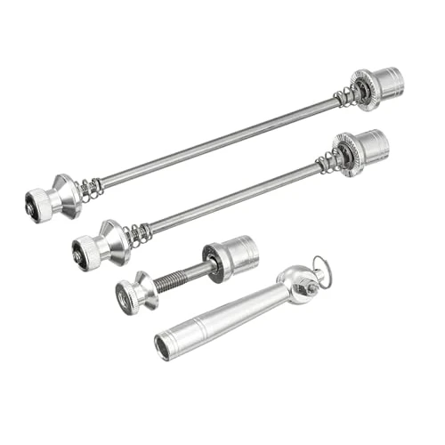 Point Snelspanner, fietsset met snelspanhendel, VR 180 mm, HR 145 mm, met Quick Release en diefstalbeveiliging, ideaal voor dagelijks gebruik, tour en pendelaars, compatibel met mountainbike, e-bike