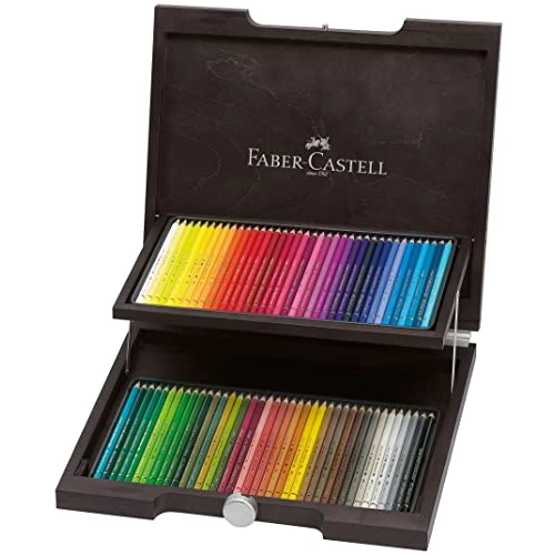 Oferta limitowana: FABER-CASTELL - zestaw kredek Polychromos, 72 kolory, drewnianym futerale z 789.44 zł na 789.44 zł (oszczędź 0.00%)