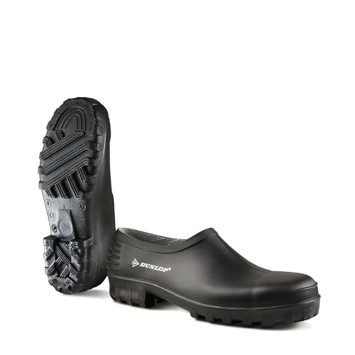 DUNLOP Protective Footwear 814P, Bota de Agua Lisa, Color Negro, Talla 36 EU