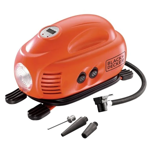 Offerta a tempo: BLACK+DECKER Compressore Portatile Compatto senza Serbatoio ad Alimentazione - 0.00% da 48.53 € a 48.53 €