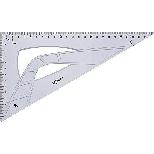 Offerta a tempo: Maped Squadra Geometric 26Cm - 60° - 65% da 5.59 € a 1.95 €