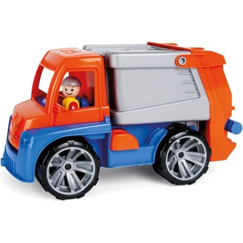 Offerta a tempo: LENA - Truxx Immondizia Camion per 2+ Anni Bambini, Rosso/Grigio - 0.00% da 13.45 € a 13.45 €