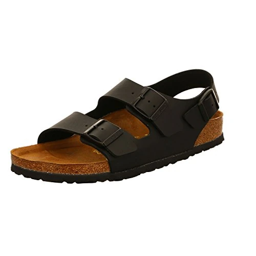 Offerta a tempo: Birkenstock 034793 Milano black, Birko Flor SANDALO Uomo, Black EU 44 - 0.00% da 85.49 € a 85.49 €