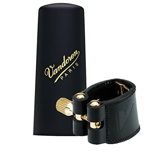 Limited-time offer: Vandoren Leather Soprano Saxophone Ligature with Plastic Cap from 53.69 GBP to 53.69 GBP (save 0%)
