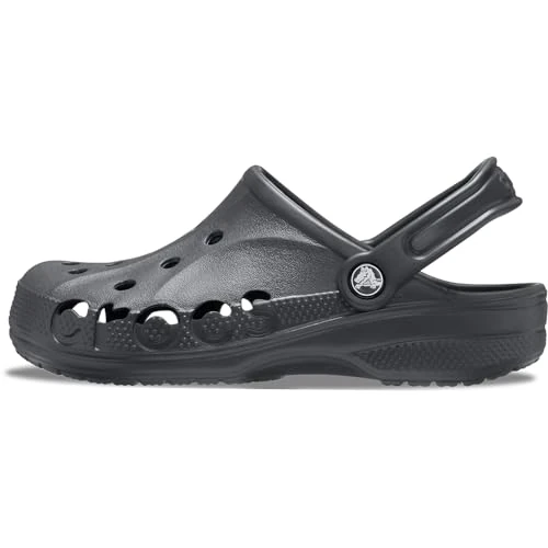 Crocs Baya Träskor Uniseks, Czarny (Graphite), 39/40 EU