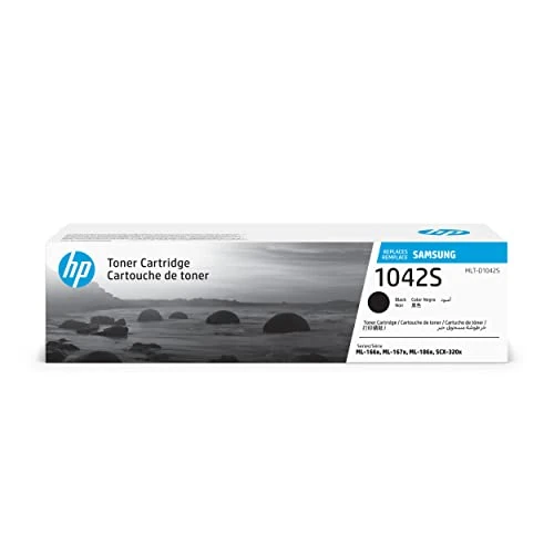 Samsung D1042S SU737A, Cartuccia Toner Originale Alta Capacità da 1500 Pagine, Compatibile con le Stampanti Laser Serie ML-166x, 167x, 186x, SCX-320x, Nero