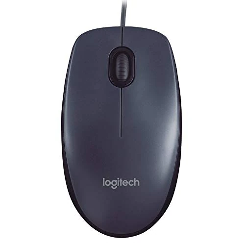 Limited-time offer: Logitech M90 Wired USB Mouse, 1000 DPI Optical Tracking, Ambidextrous PC / Mac / Laptop - Black, One size, (910-001793) from 11.70 GBP to 11.70 GBP (save 0%)