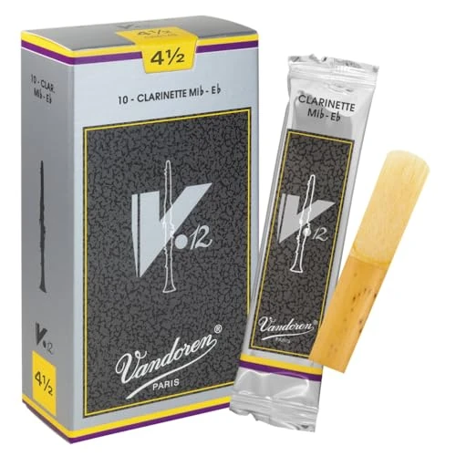Limited offer: Vandoren CR6145 Eb Clarinet V.12 Reeds Strength 4.5; Box of 10 from 38.00 EUR to 38.00 EUR (save 0%)