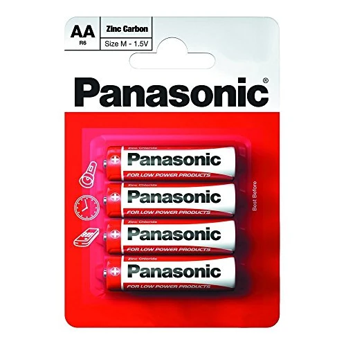 Panasonic Aa Baterie, Wielokolorowy, 4 szt.