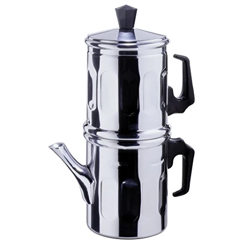 Offerta a tempo: Ilsa CAFFETTIERA NAPOLETANA ALLUM.TZ.3, Alluminio, Silver, 3 Tazze, 250 unità - 0.00% da 27.14 € a 27.14 €