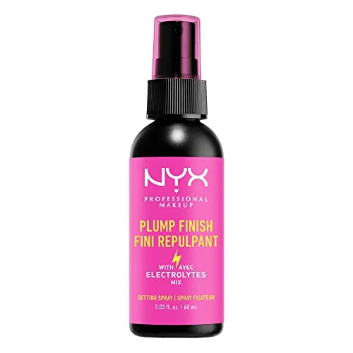 Offerta a tempo: NYX Professional Makeup Pump Right Back Spray Fissante, Con Elettroliti, Formula Vegana, Finish Rimpolpato, 60ml - 22% da 8.90 € a 6.94 €