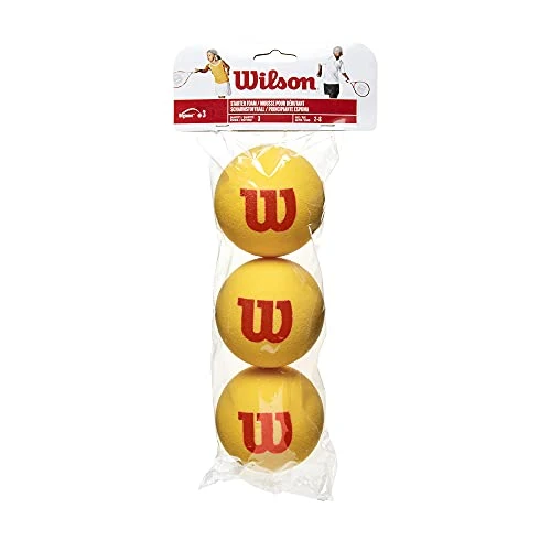Limited offer: Wilson Starter Foam Tennis Balls, Yellow/Red from 13.24 EUR to 10.33 EUR (save 22%)