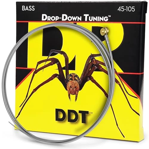 DR String DDT-45 Drop Down Tuning Jeu de cordes pour guitare basse