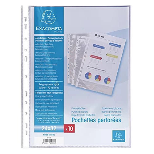 Offerta a tempo: Exacompta 5990E Buste, 32x24 cm - 14% da 12.15 € a 10.43 €