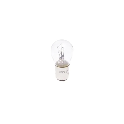 Offerta a tempo: Bosch Lampadine Alogene Diurne Longlife Daytime, 12 V 21/5 W, Lunga Durata - Attacco BAY15d - Confezione da 2 Lampadine - 43% da 13.99 € a 7.97 €