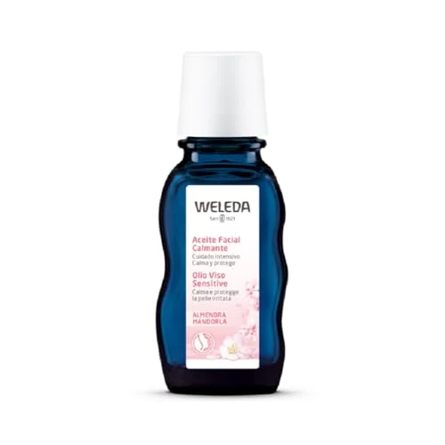 Limitiertes Angebot: WELEDA Bio Mandel Sensitiv Gesichtsöl, intensives Naturkosmetik Bio Pflegeöl gegen unreine Haut, Hautirritationen und zur Make-up Entfernung, für Neurodermitiker geeignet (1 x 50 ml) von 14.95 EUR auf 11.96 EUR (Spare 20%)
