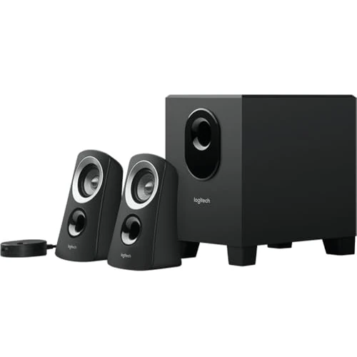 Offerta a tempo: Logitech Z313 2.1 Sistema di Altoparlanti Multimediali con Subwoofer — 13% da 61,99 € a 53,99 €