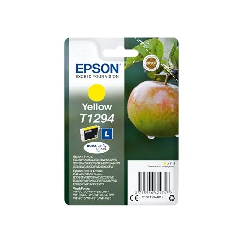 Epson T1294 Yellow Apple Genuine DURABrite Ultra Ink Cartridge