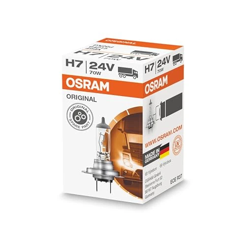 Offerta a tempo: OSRAM 64215 H7 Lampada Alogena per Camion 24V, 70W, 1 pezzo - 46% da 10.90 € a 5.88 €