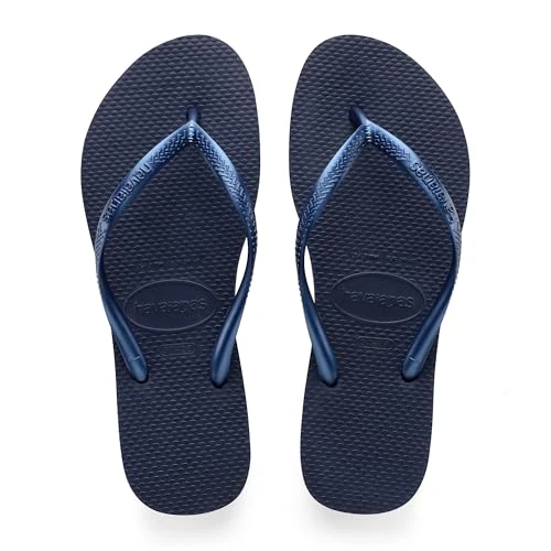 Havaianas - Slim, Infradito da Donna Eleganti, Resistenti e Versatili con Suole Strutturate per una Maggiore Aderenza e Sostegno