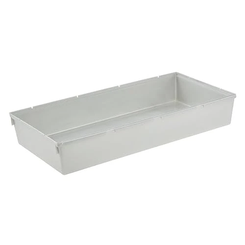 keeeper Organising System, Unlimited Extensions, Sturdy Plastic (PP), 30 x 15 x 5 cm, Silver