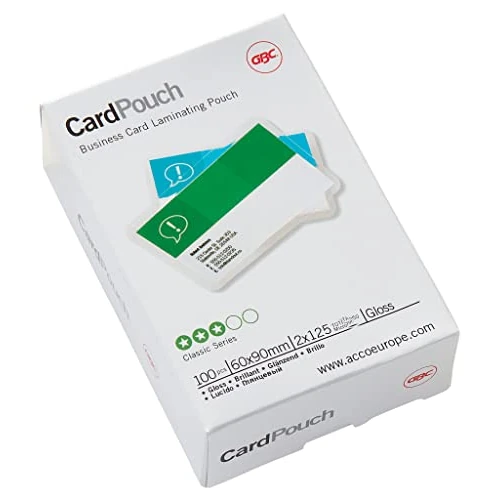Oferta limitada: Gbc Carteras plastificación GBC tarjeta de 6.39 € a 6.39 € (ahorro 0.00%)