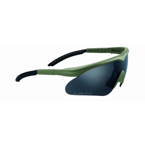 Offerta a tempo: Swiss Eye Raptor Occhiali sportivi, Verde (rubber dask green) - 0.00% da 38.65 € a 38.65 €