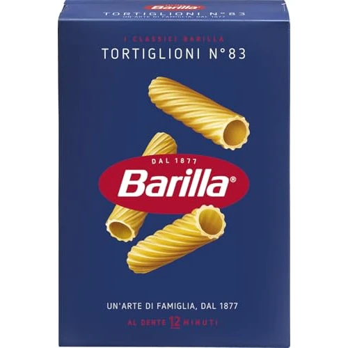 Barilla Tortiglioni Nº1, 500 g 1 Unidad 500 g