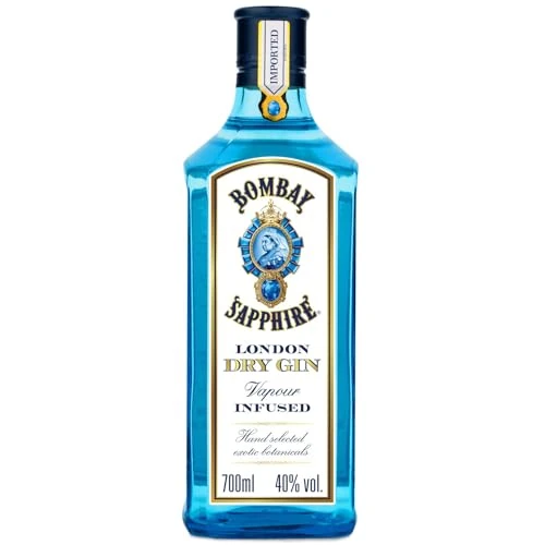 Limited-time offer: Bombay Sapphire London Dry Gin, 40% vol., 70 cl / 700 ml, 100% Vapour Infused Spirit with 10 Hand-Selected Botanicals from 24.75 GBP to 18.97 GBP (save 23%)