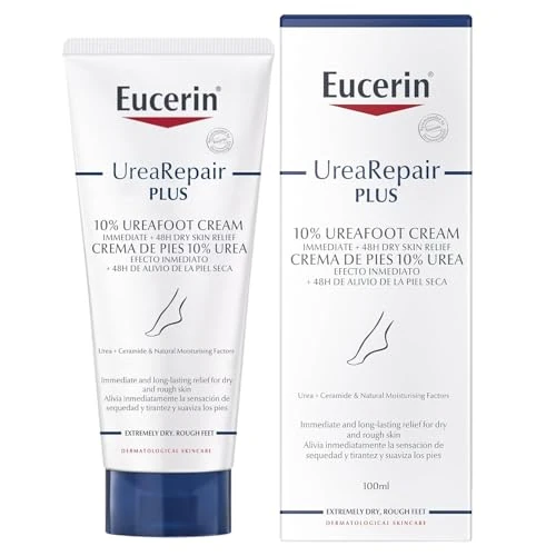 Offerta a tempo: Eucerin Crema piedi UrearePair Plus, senza profumo, 100 ml, la confezione può variare. - 0.00% da 15.50 € a 15.50 €