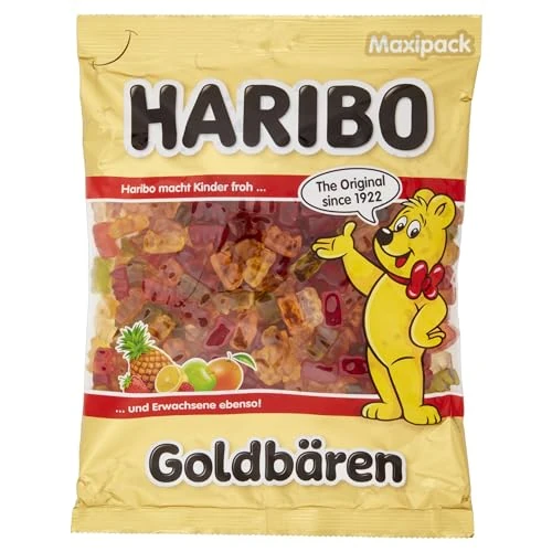 Haribo Goldbears, Fruit Gums, Winegums, Sweets, Bonbons, In Bag, 1 kg Packet