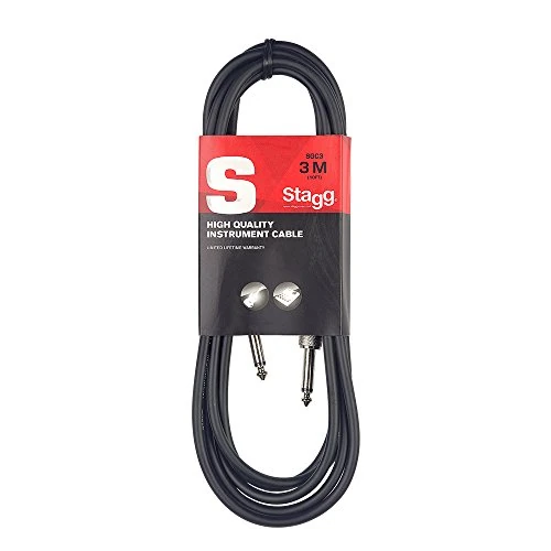 Beperkte aanbieding: Stagg 3 m hoge kwaliteit telefoon-naar-telefoon-instrumentkabel van 6.30 EUR naar 6.30 EUR (besparing 0%)