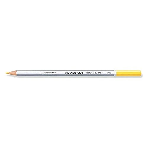 Zeitlich begrenztes Angebot: Staedtler 125-11 karat aquarell Farbstift, wasservermalbar, 6 Stück im Kartonetui, sandgelb von 6.46 € auf 6.46 € (0.00% Rabatt)