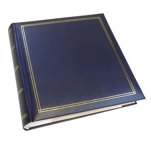 Limited-time offer: walther Design Photo Album Blue 200 Photos 13 x 18 cm Memo Slip-in Album Imitation Leather with Embossing, Monza ME-139-L from 19.95 GBP to 19.95 GBP (save 0%)