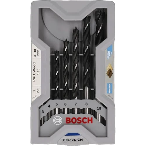 Oferta limitada: Bosch 2 607 017 034 - Set de 7 brocas para madera - 3,4,5,6,7,8,10 (pack de 7) de 9.95 € a 9.95 € (ahorro 0.00%)
