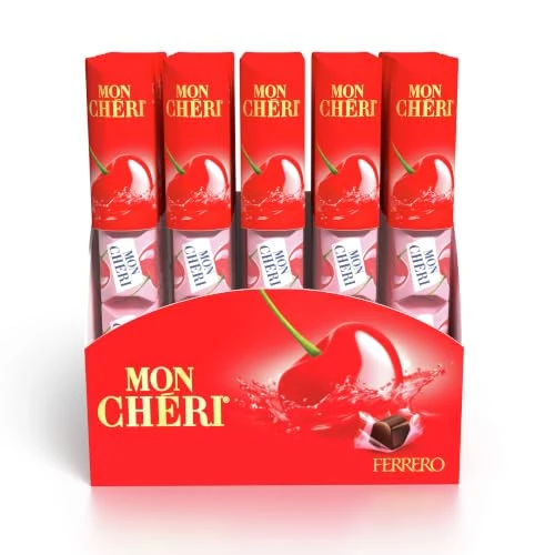 Offerta a tempo: Mon Chéri, Specialità al Cioccolato Fondente Ripieno al Liquore e Ciliegia - 20% da 30.00 € a 23.99 €