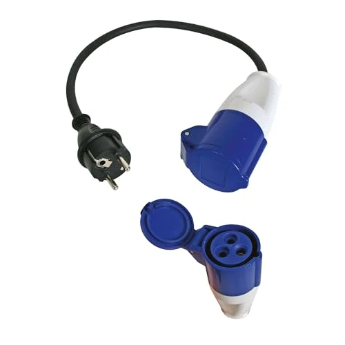 Offre limitée : Perel ECEEC 40 cm Adaptor Cable Schuko Plug to CEE Socket de 14.43 € à 9.46 € (34% de remise)
